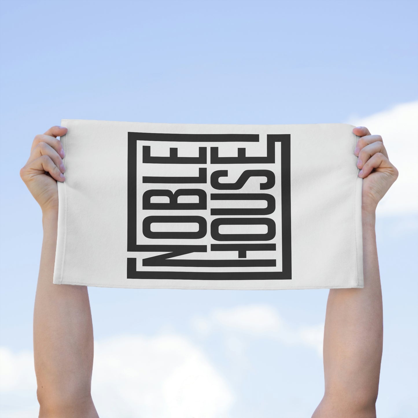 Noble House Logo Rally Towel, 11x18