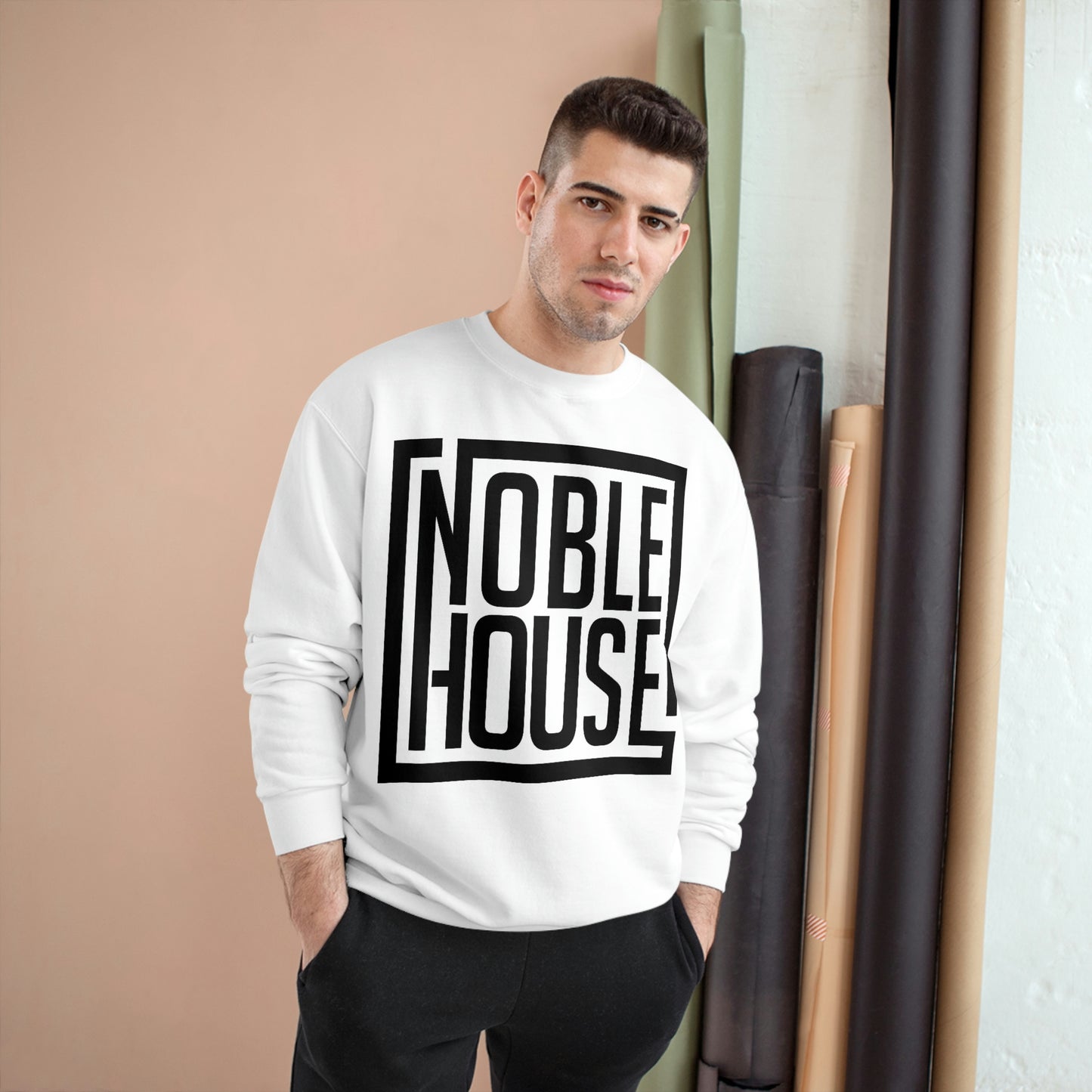 Noble House Logo Champion Sweatshirt