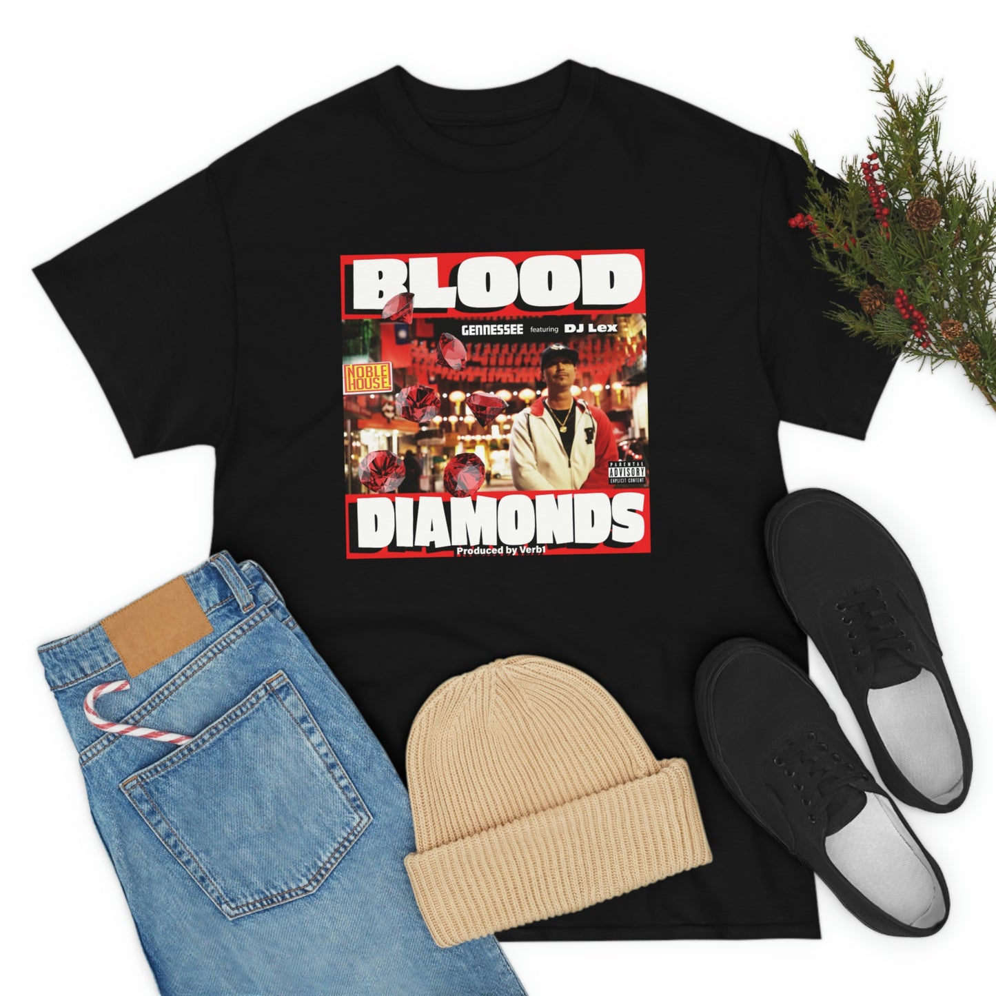 Gennessee Blood Diamonds Unisex Heavy Cotton Tee