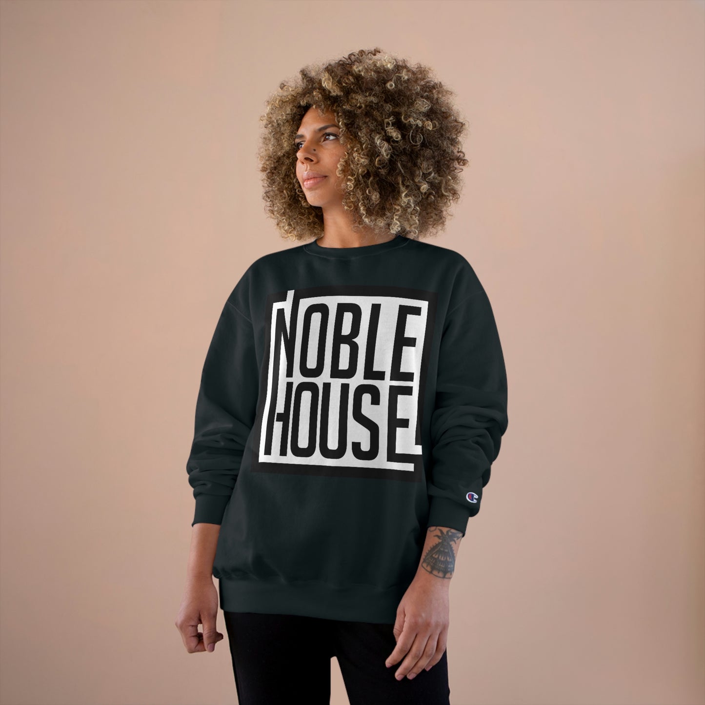 Noble House Logo Champion Sweatshirt