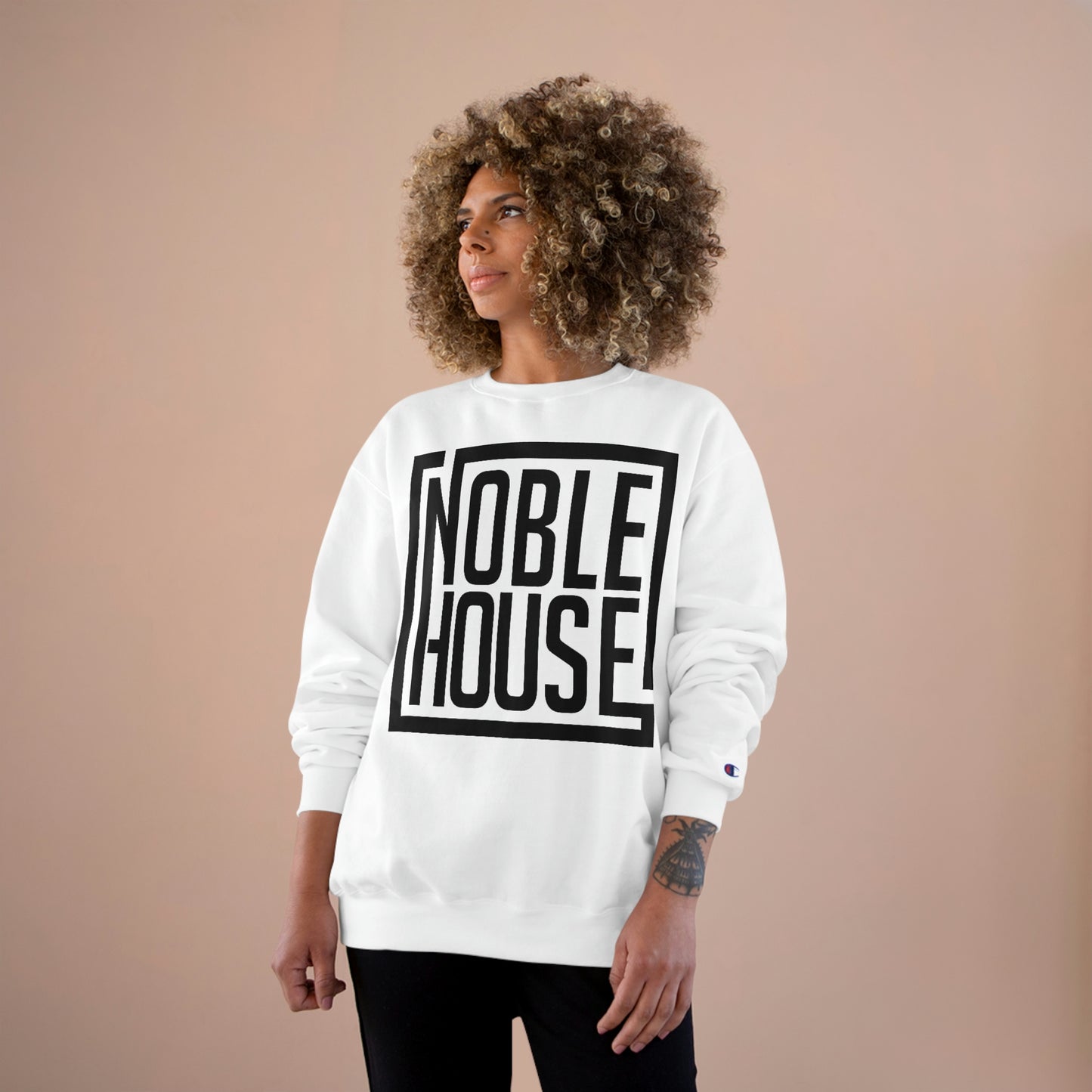 Noble House Logo Champion Sweatshirt