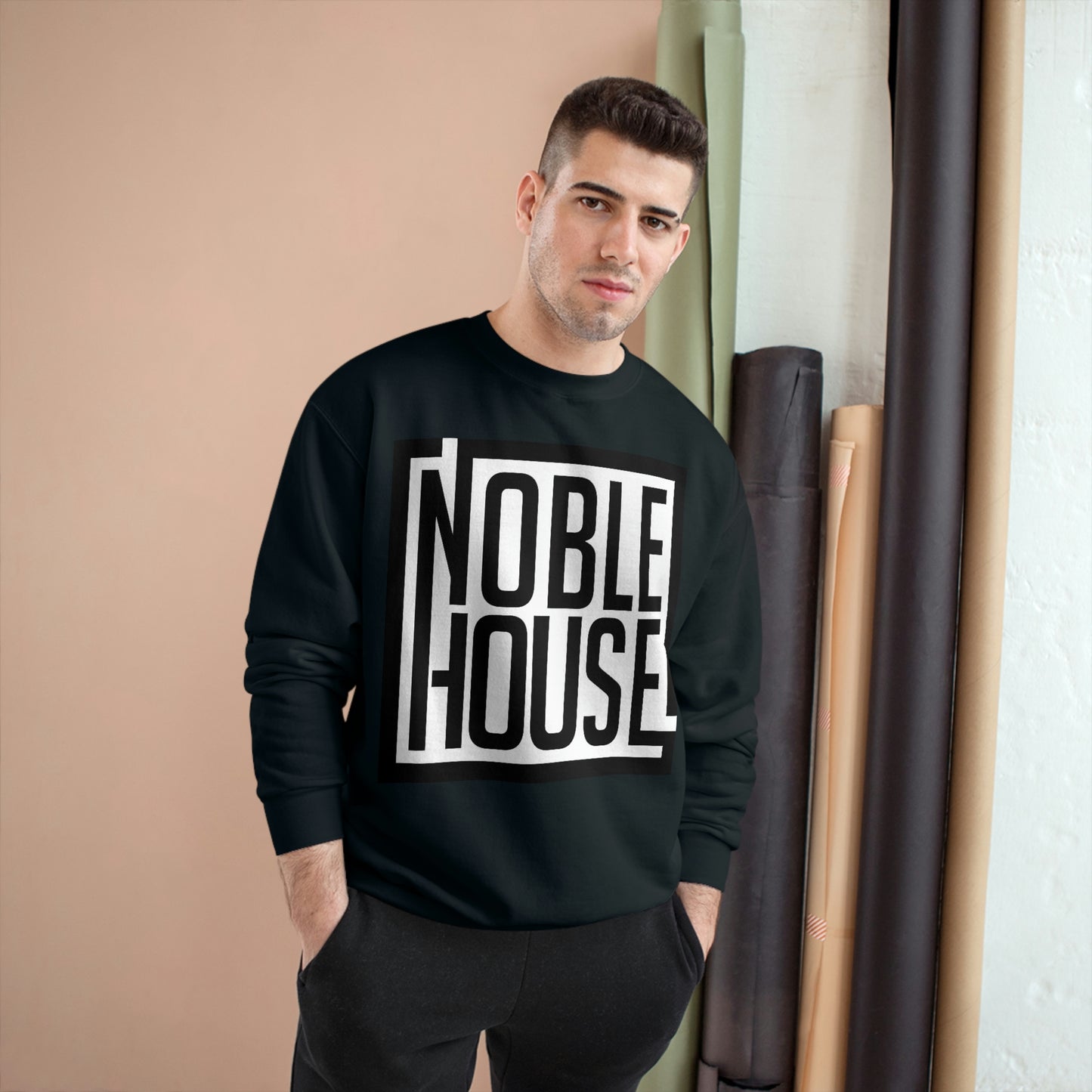 Noble House Logo Champion Sweatshirt